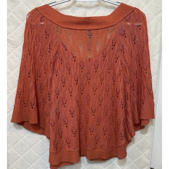 Absolutely Creative Worldwide Orange Women’s Pullover Sweater Size M - Picture 2 of 4